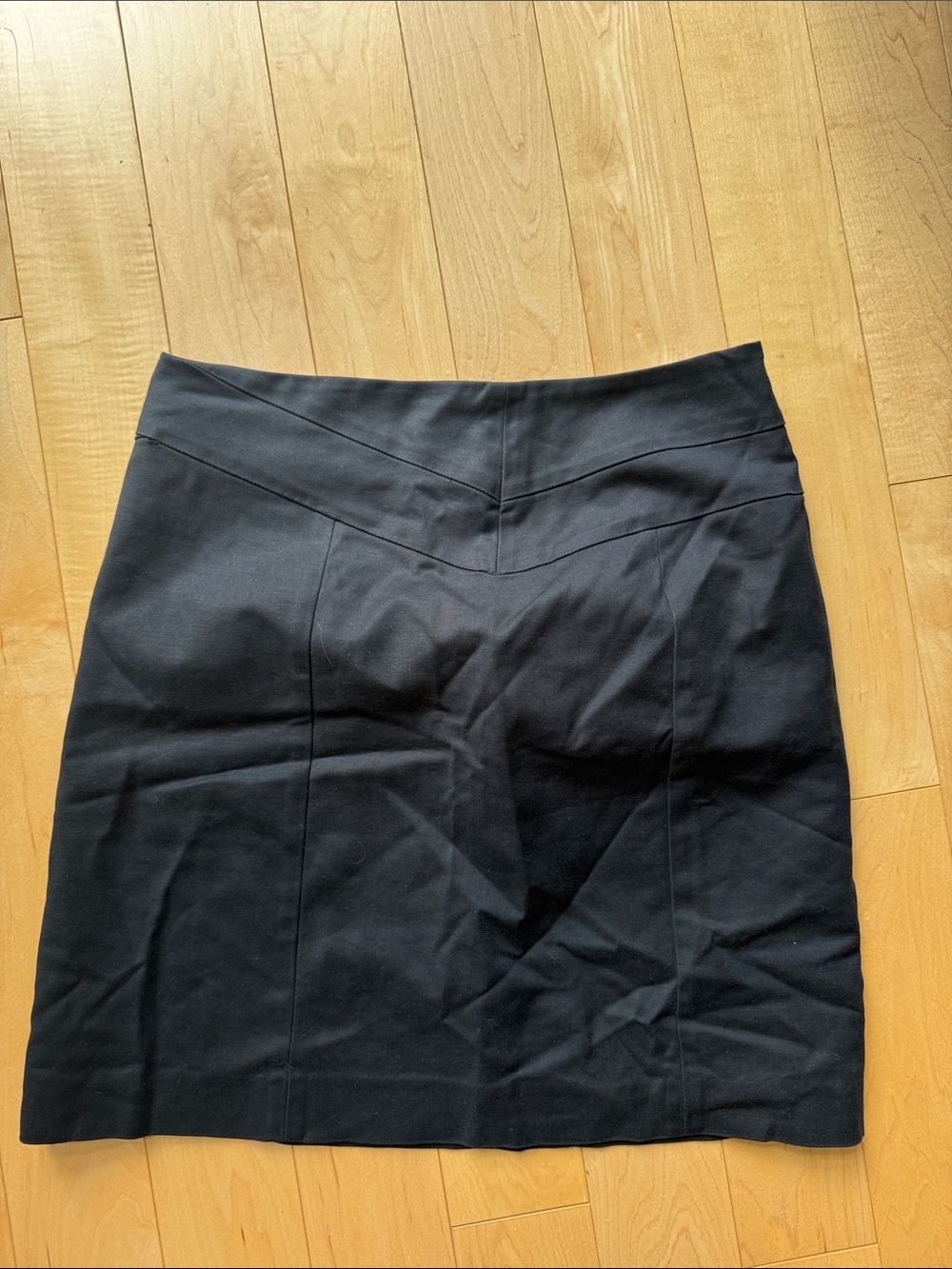 Banana Republic Black V-Waist Pencil Skirt